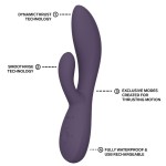 LELO - INA THRUST RABBIT THRUSTING VIBRATOR PURPLE